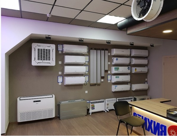 установка кондиционера